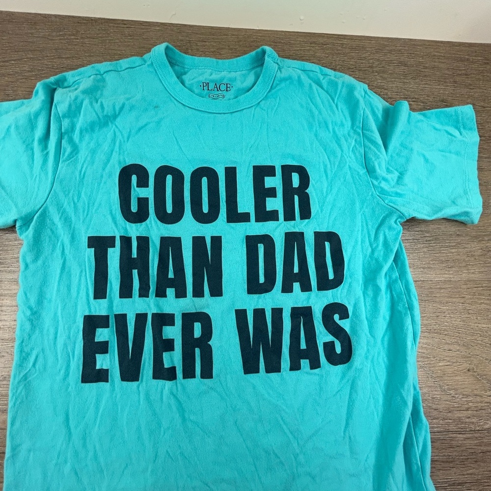 Place Kids' Turquoise Graphic Tee